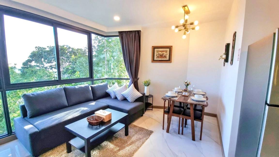 44 M² Ferienwohnung ∙ 1 Schlafzimmer ∙ 3 Gäste - Krabi