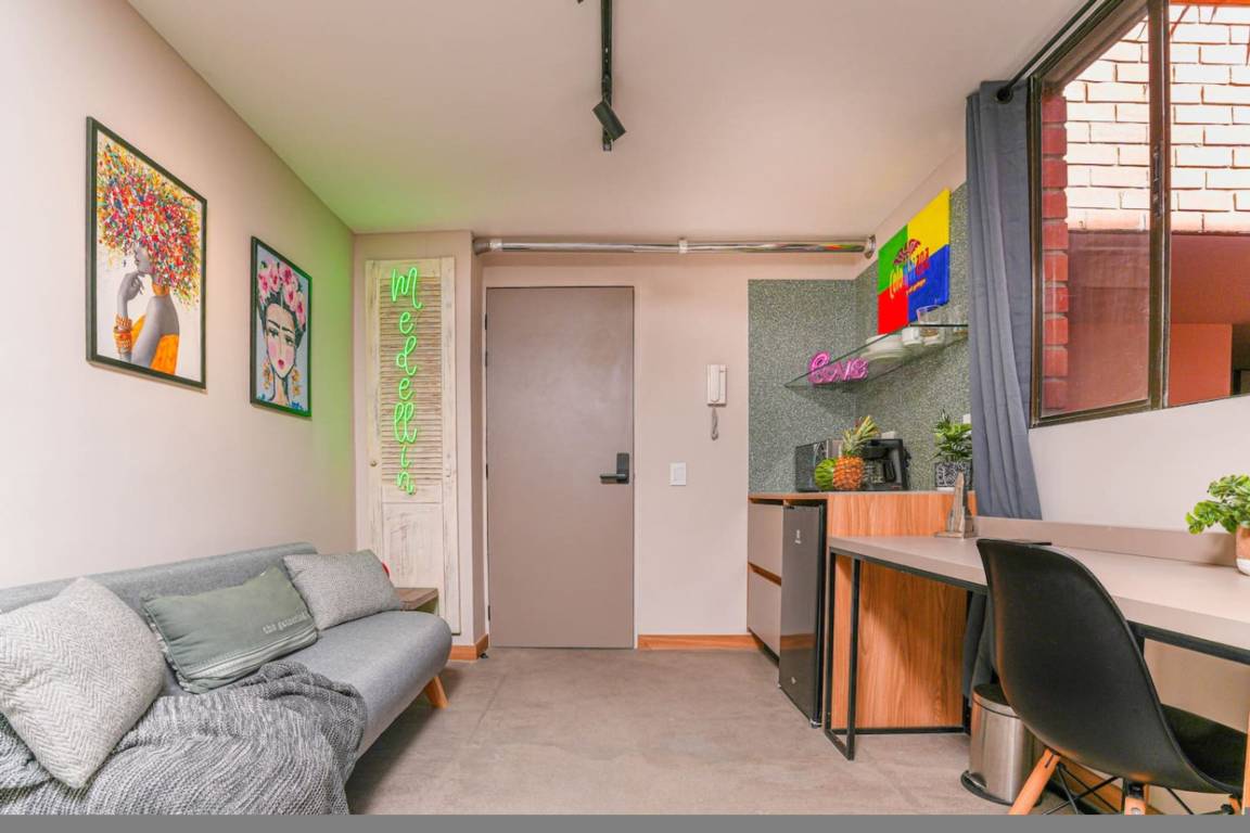 Apartment ∙ 1 Bedroom ∙ 2 Guests - Medellín