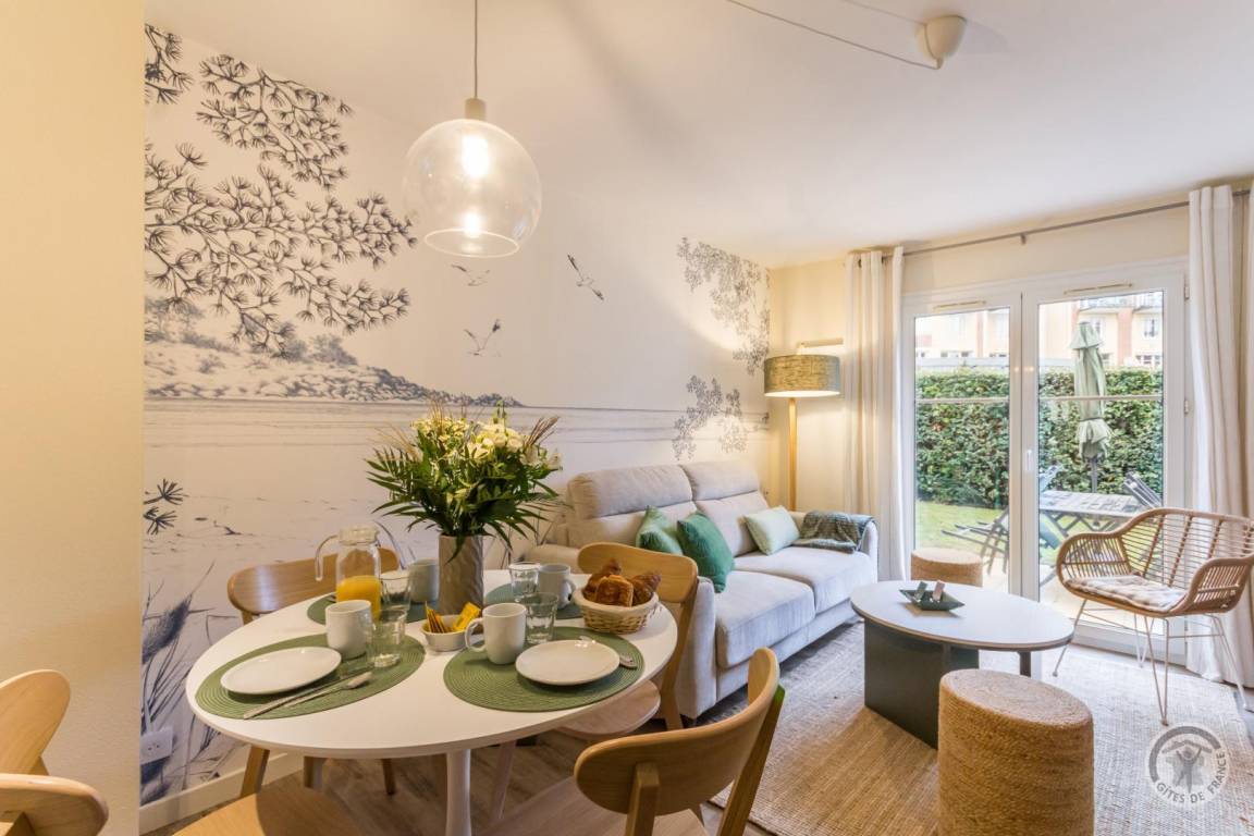 38 m&sup2; G&icirc;te 2 Schlafzimmer 4 G&auml;ste