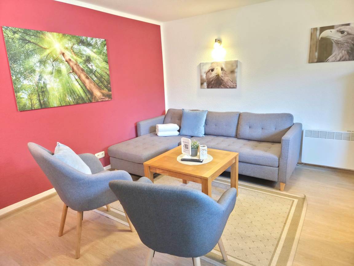 45 m&sup2; Ferienwohnung 2 Schlafzimmer 4 G&auml;ste