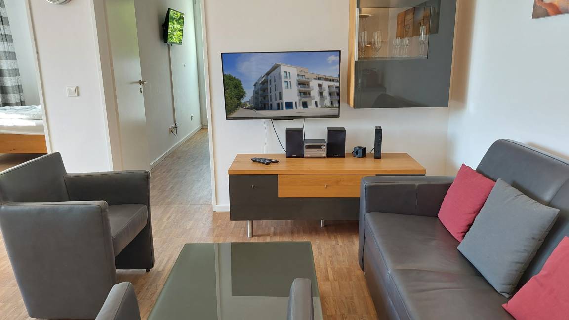 68 m&sup2; Ferienwohnung 2 Schlafzimmer 5 G&auml;ste