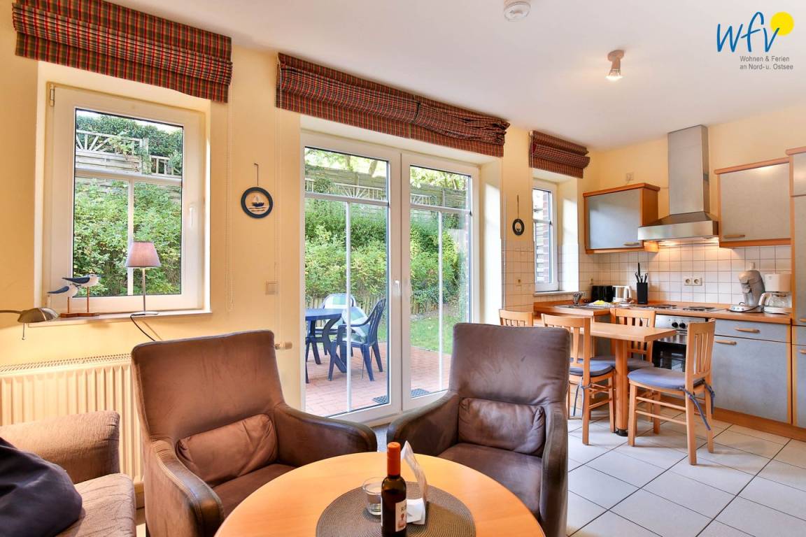 33 M² Ferienwohnung ∙ 1 Schlafzimmer ∙ 2 Gäste - Wangerooge