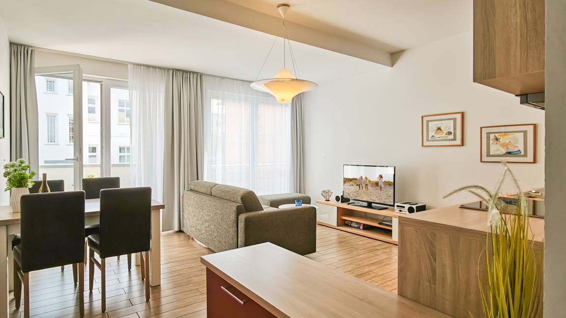 44 m&sup2; Ferienwohnung 1 Schlafzimmer 4 G&auml;ste