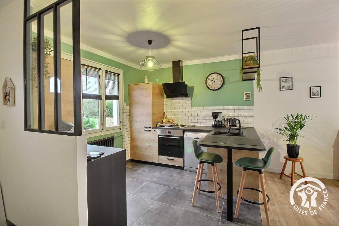 90 m² Gîte ∙ 2 Schlafzimmer ∙ 4 Gäste – Bild 11