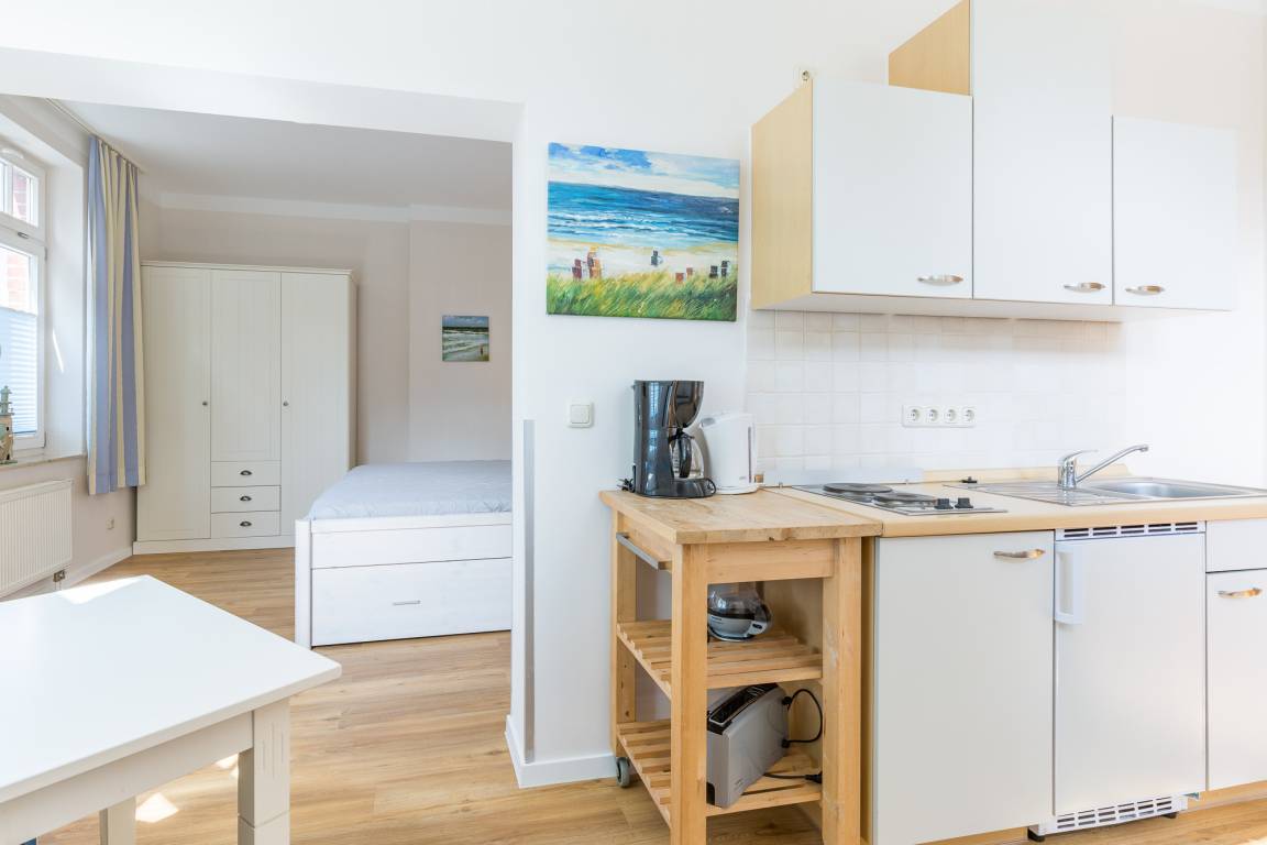 28 m² Ferienwohnung ∙ 1 Schlafzimmer ∙ 2 Gäste – Bild 4