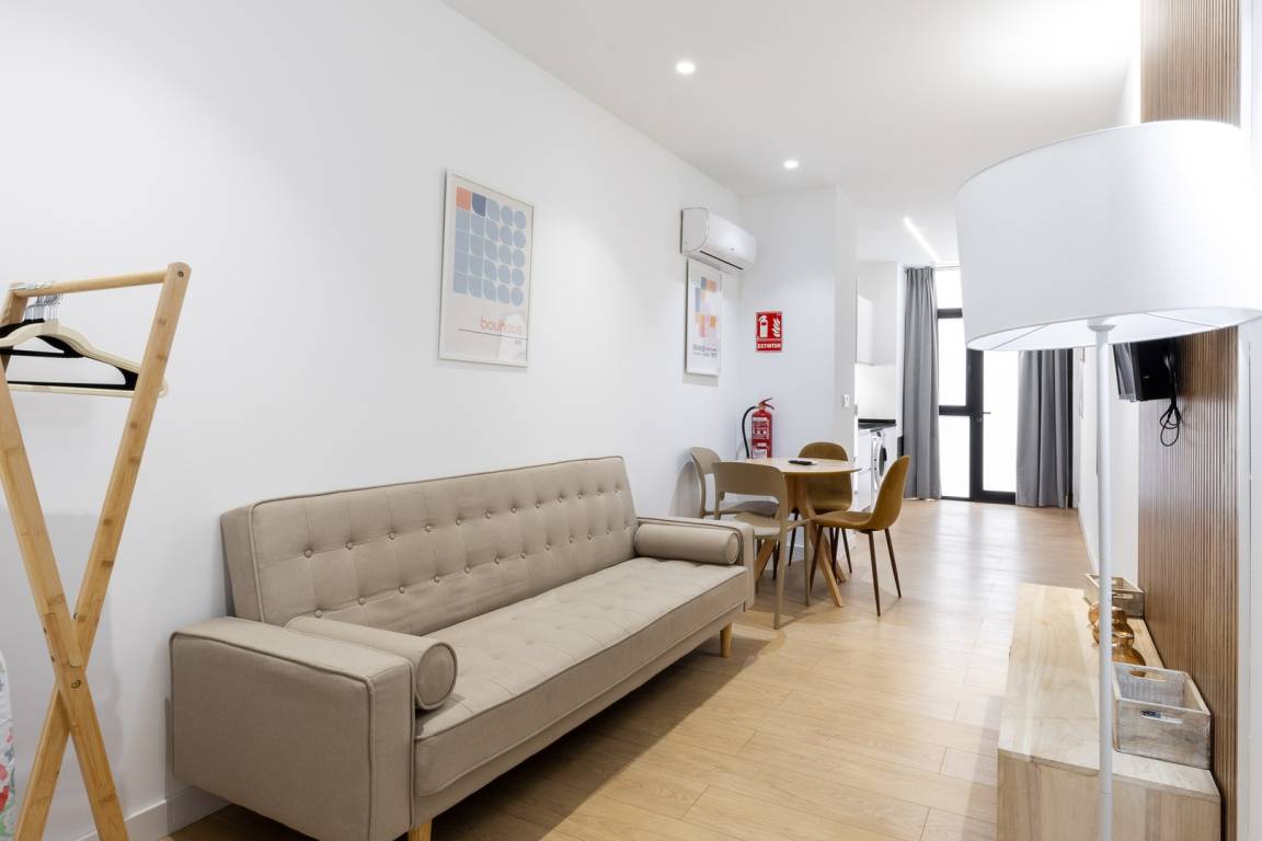 25 M² Studio ∙ 1 Chambre ∙ 3 Personnes - Valence en Espagne