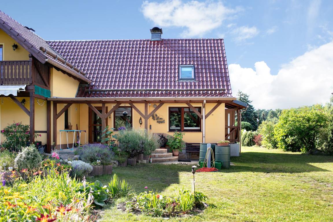 80 M² Ferienhaus ∙ 1 Schlafzimmer ∙ 4 Gäste - Chorin