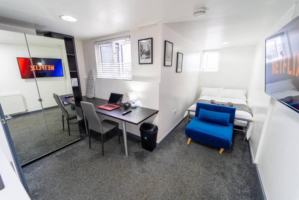 20 M² Estudio ∙ 1 Habitación ∙ 2 Huéspedes - Birmingham