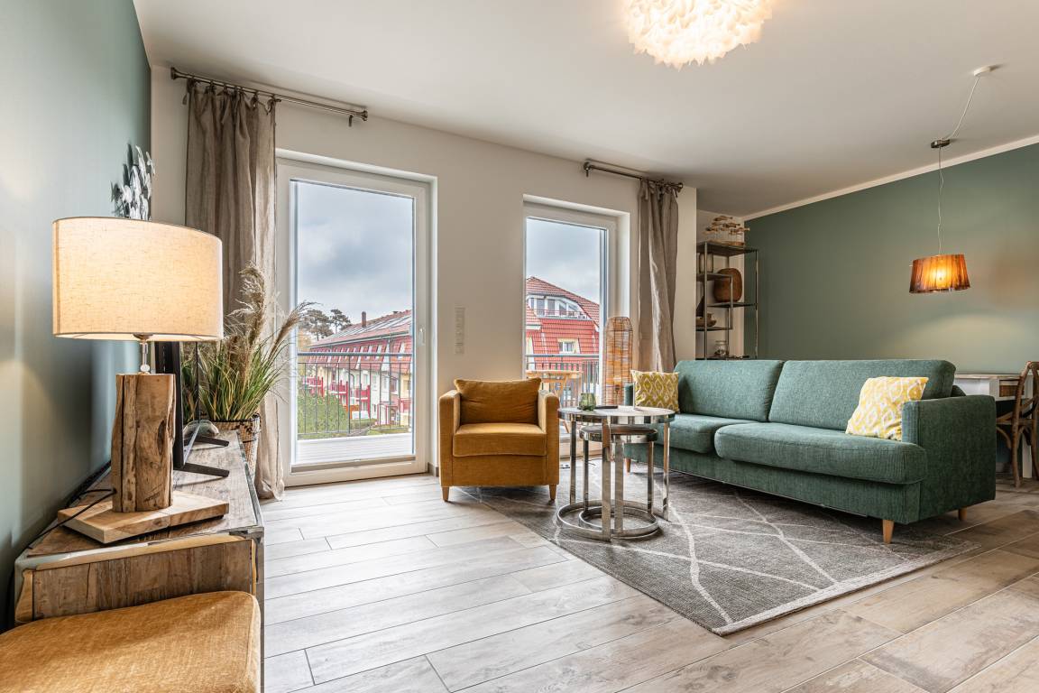 49 m² Ferienwohnung ∙ 1 Schlafzimmer ∙ 2 Gäste – Bild 2