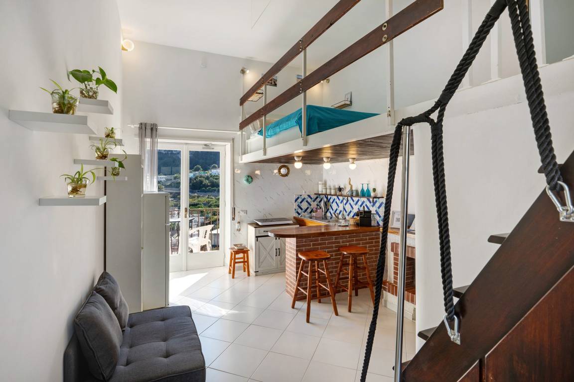 Casetta del Custode with sea view, Wi-Fi, and air conditioning