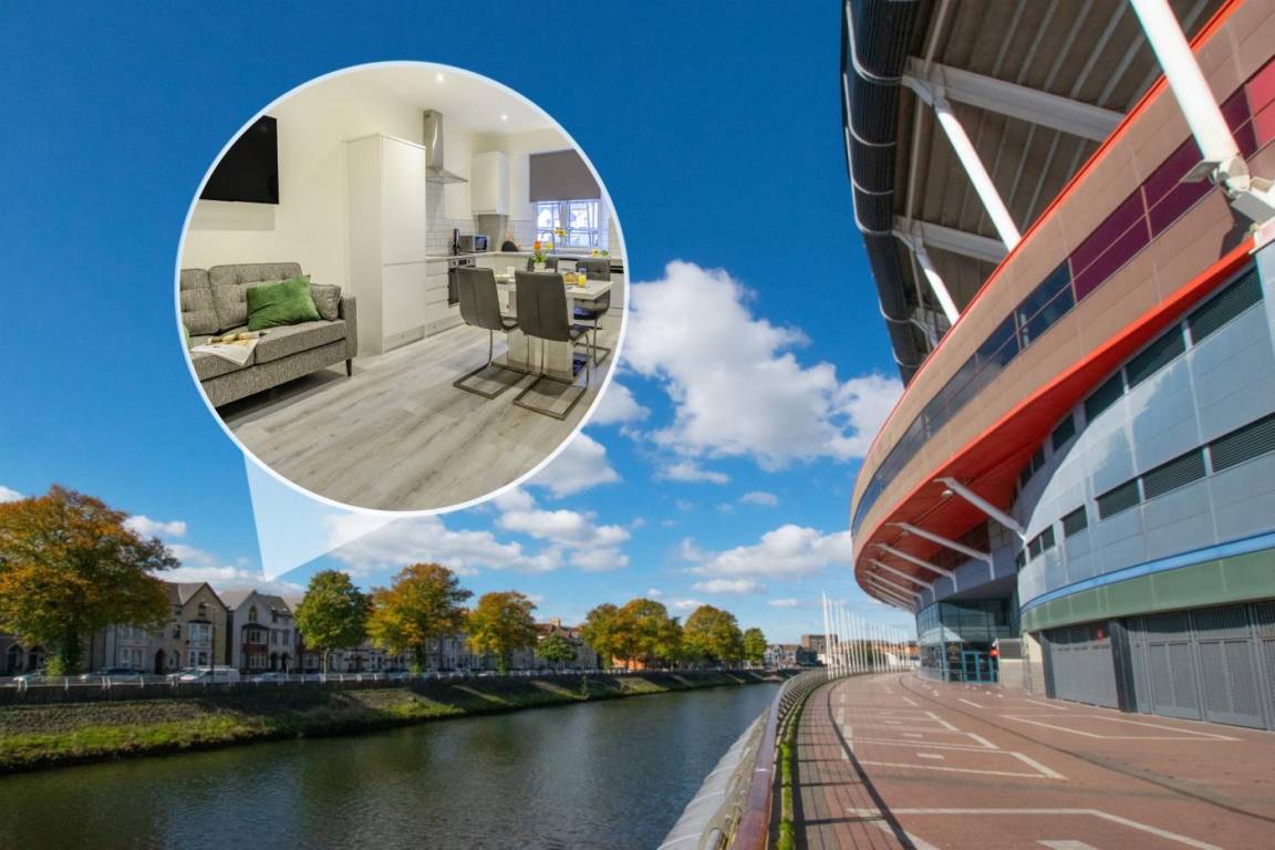 Apartment ∙ 3 Bedrooms ∙ 6 Guests - Cardiff University