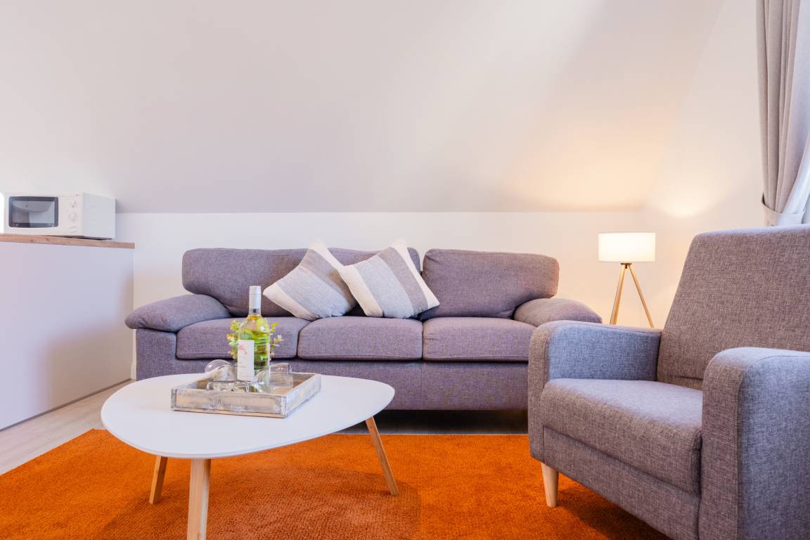 55 m&sup2; Ferienwohnung 2 Schlafzimmer 3 G&auml;ste