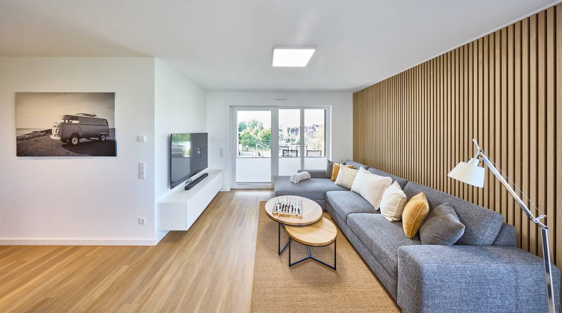 77 m&sup2; Ferienwohnung 2 Schlafzimmer 4 G&auml;ste