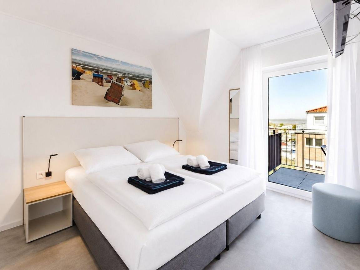 66 m&sup2; Ferienwohnung 2 Schlafzimmer 6 G&auml;ste