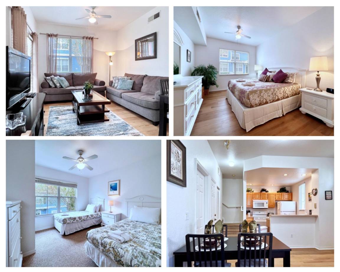 136 M² House ∙ 4 Bedrooms ∙ 8 Guests - Kissimmee, FL