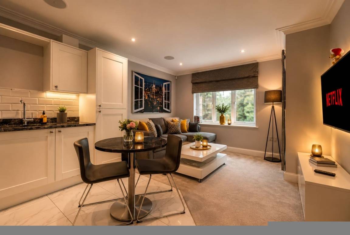 Apartament ∙ 1 Sypialnia ∙ 3 Gości - Brentwood