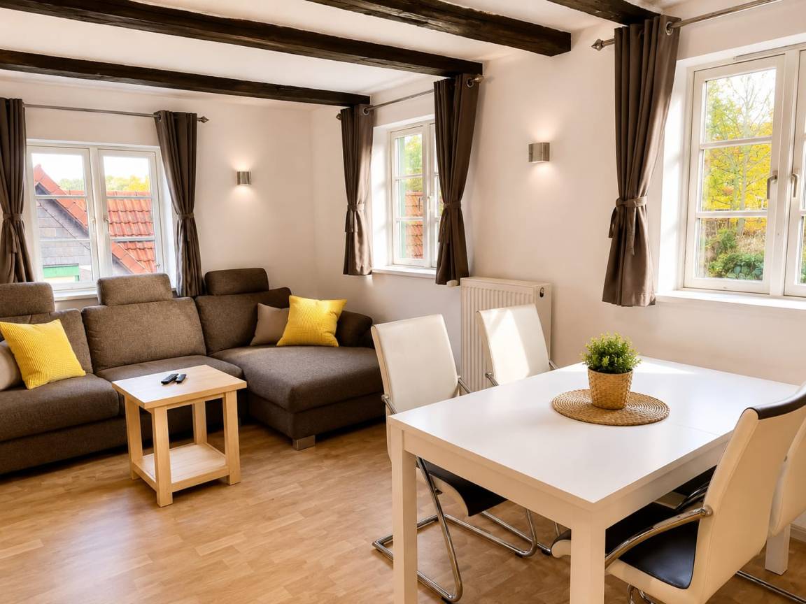 58 M² Ferienwohnung ∙ 1 Schlafzimmer ∙ 4 Gäste - Wernigerode