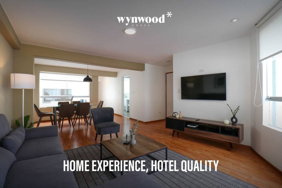 120 M² Apartment ∙ 3 Bedrooms ∙ 6 Guests - Lima