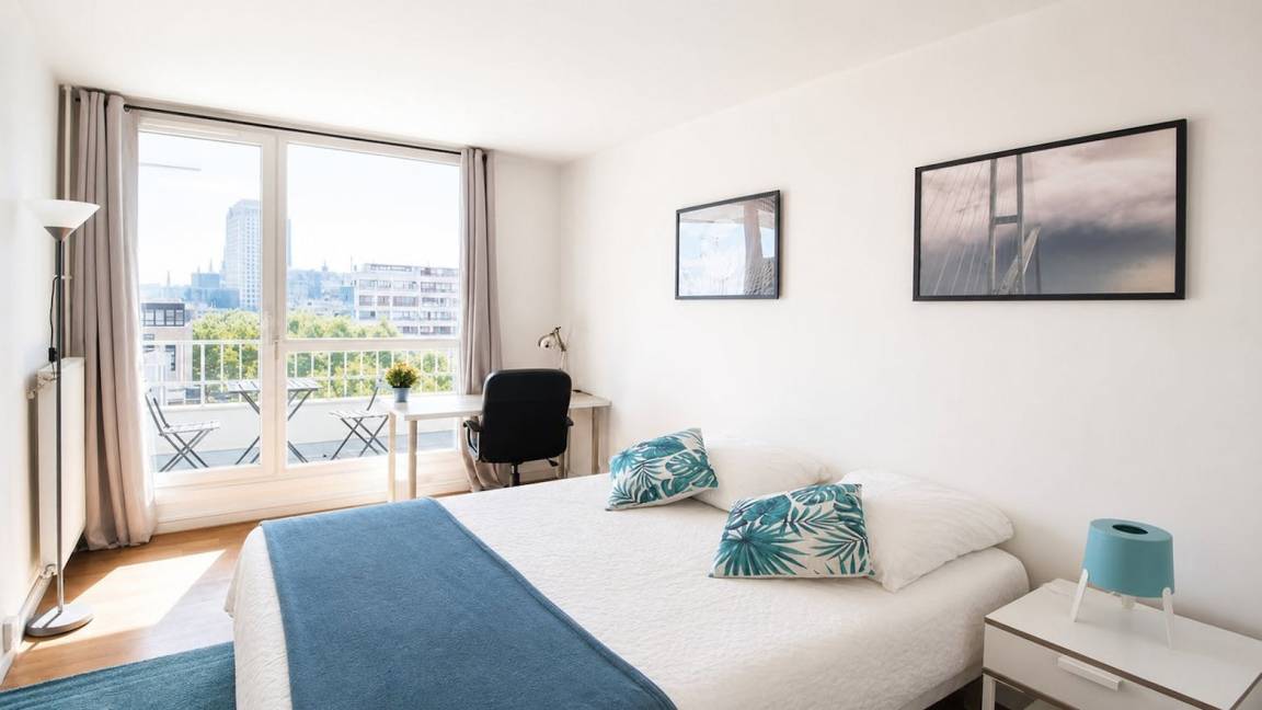 90 M² Chambre Privée ∙ 1 Chambre ∙ 4 Personnes - Nanterre