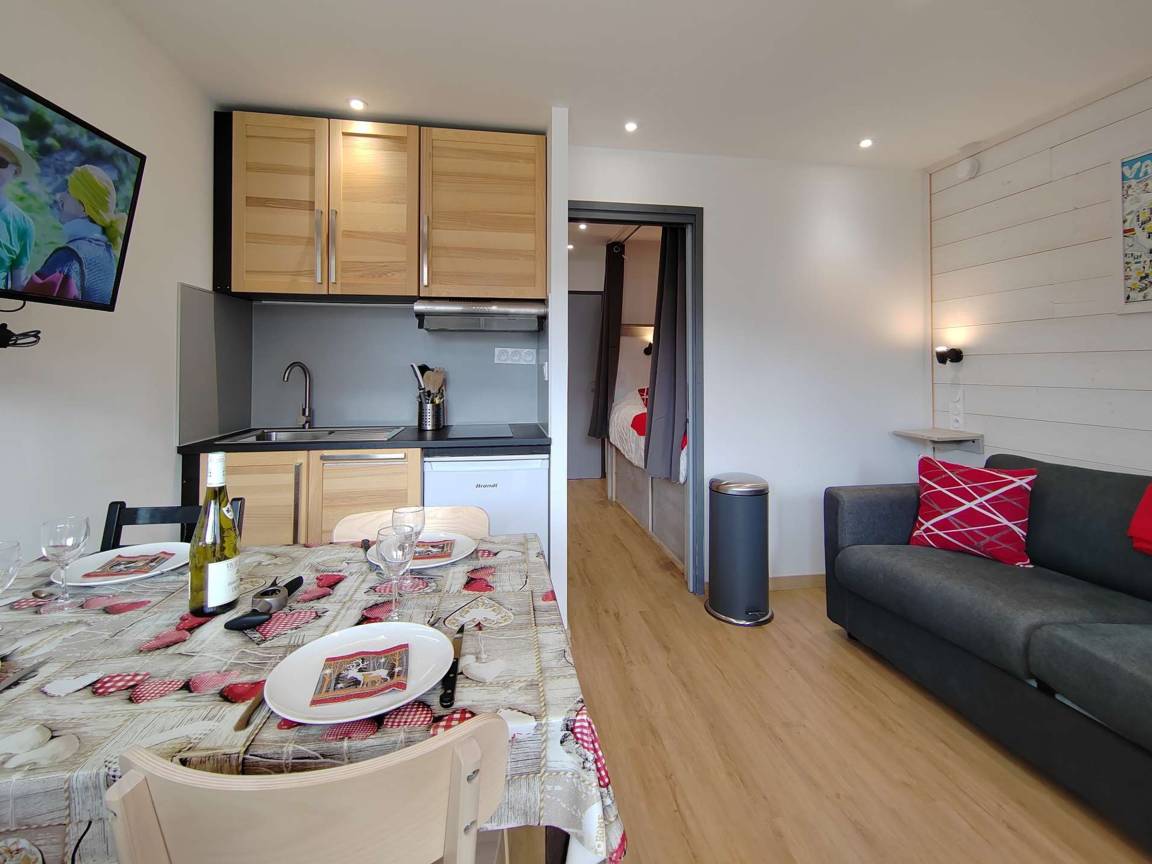 23 M² Studio ∙ 1 Chambre ∙ 4 Personnes - Val Thorens
