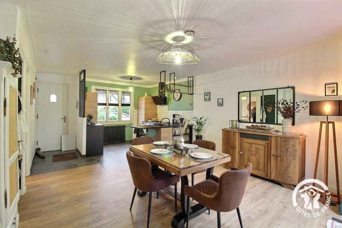 90 m² Gîte ∙ 2 Schlafzimmer ∙ 4 Gäste – Bild 6