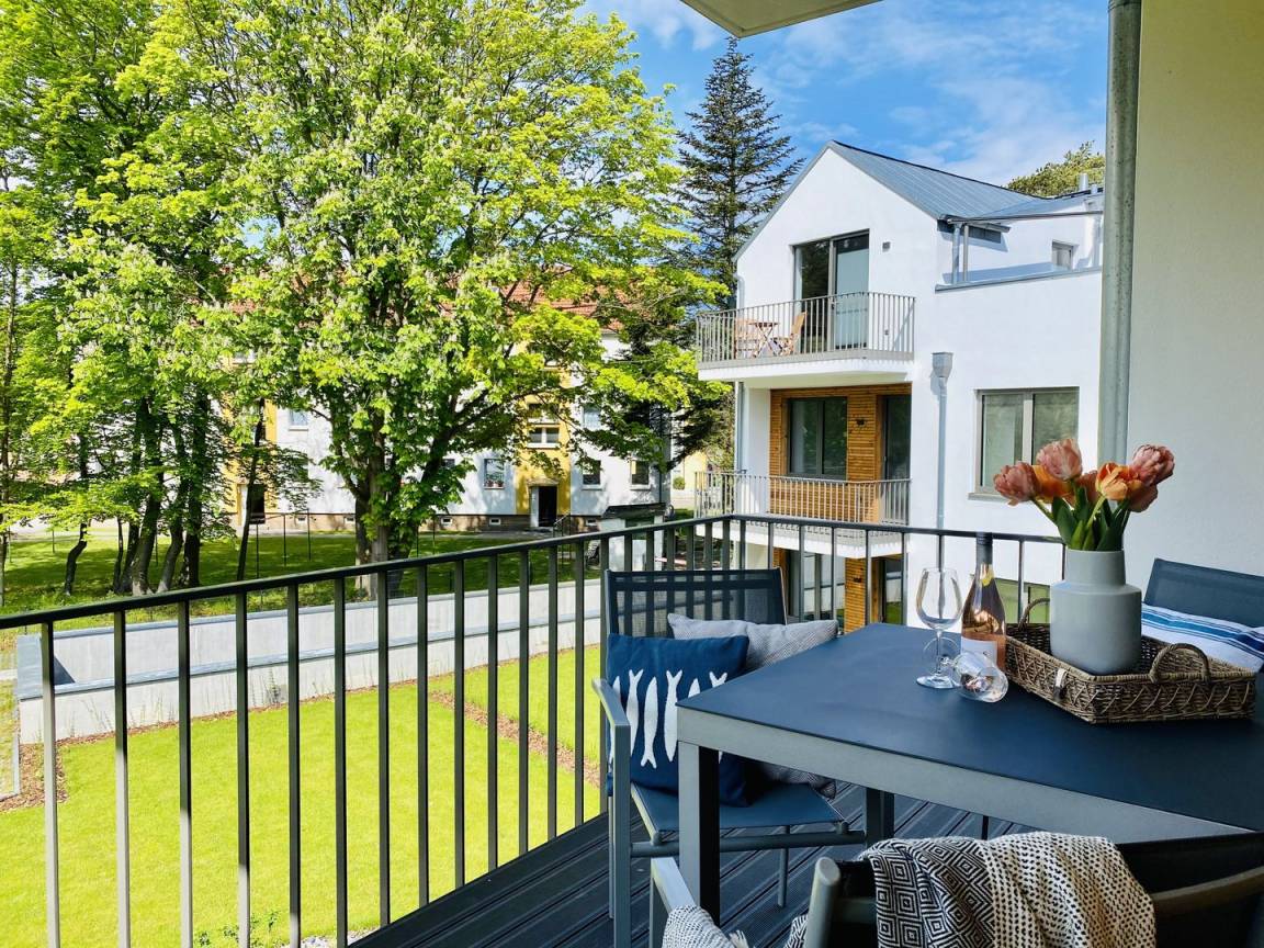 55 M² Ferienwohnung ∙ 1 Schlafzimmer ∙ 3 Gäste - Baabe