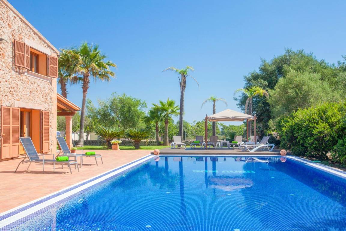 Hauptansicht vom Ferienwohnung: SON AUBA - Villa with private pool in Muro. Free WiFi