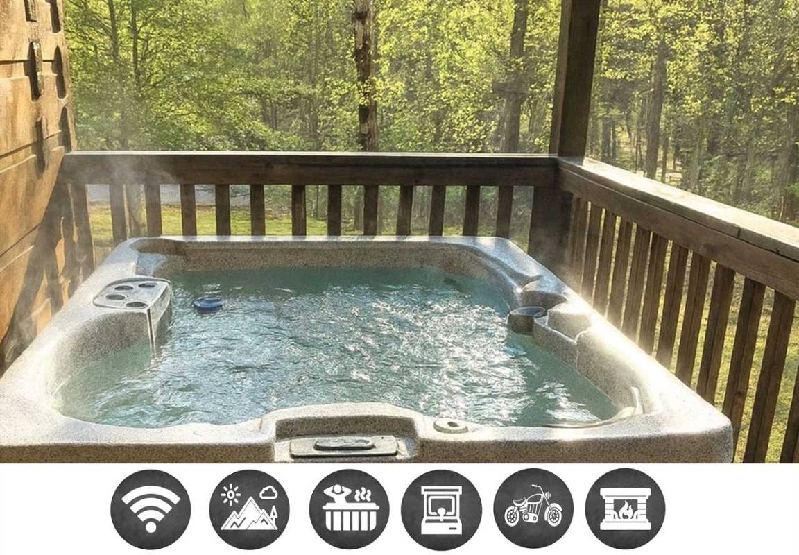 108 M² Cabin ∙ 2 Bedrooms ∙ 7 Guests - Townsend, TN