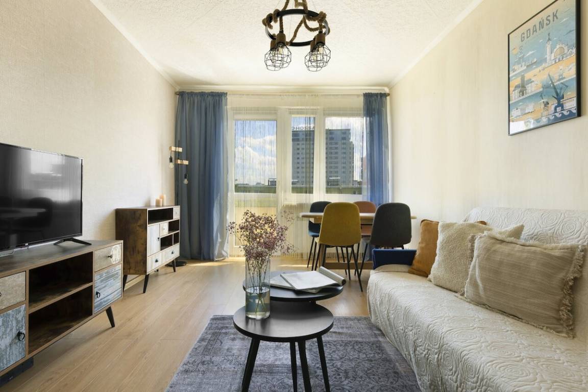35 M² Apartment ∙ 1 Bedroom ∙ 6 Guests - Gdańsk