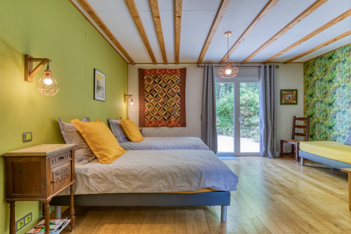 25 M² Chambre D'hôtes ∙ 1 Chambre ∙ 3 Personnes - Lodève