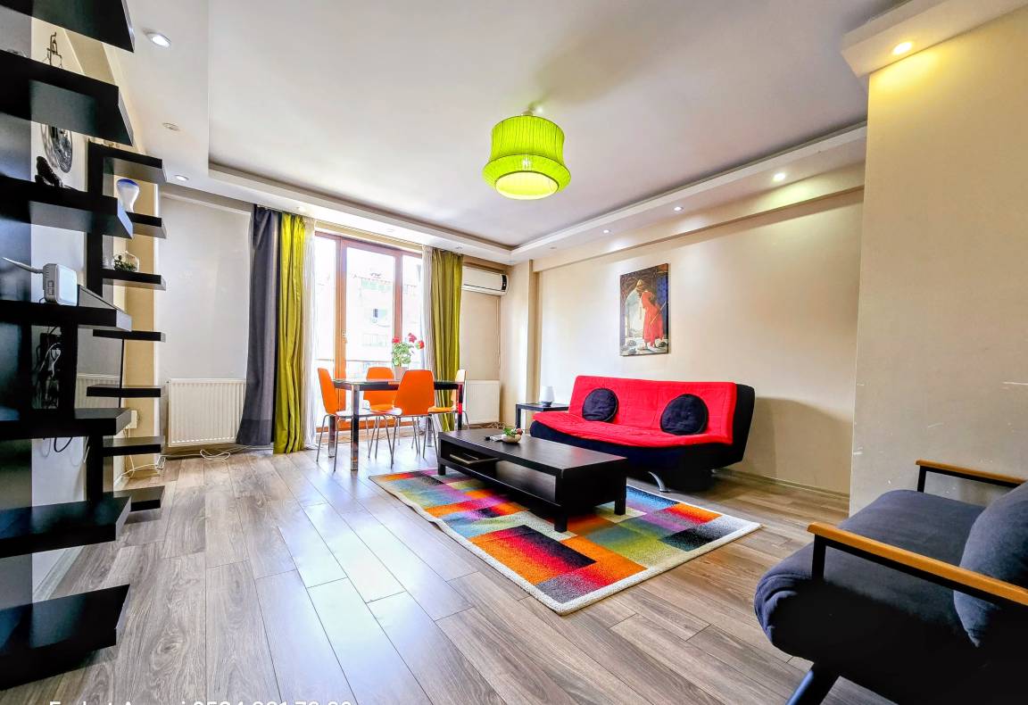 100 M² Apartment ∙ 1 Bedroom ∙ 5 Guests - Çağlayan