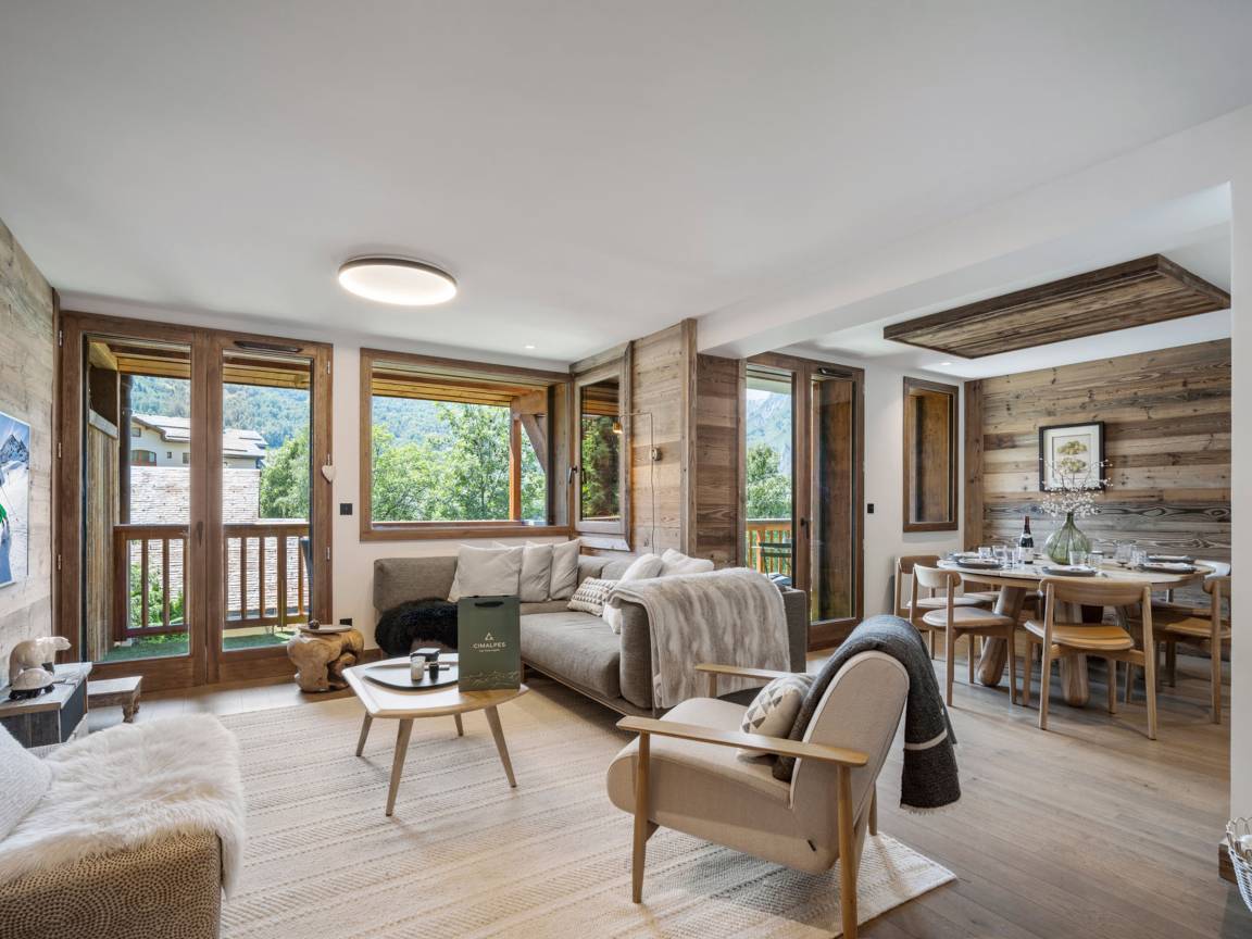 90 M² Appartement ∙ 3 Chambres ∙ 7 Personnes - Saint-François-Longchamp