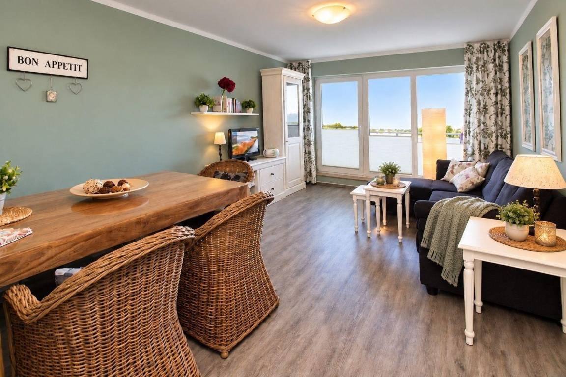 48 m&sup2; Ferienwohnung 1 Schlafzimmer 4 G&auml;ste