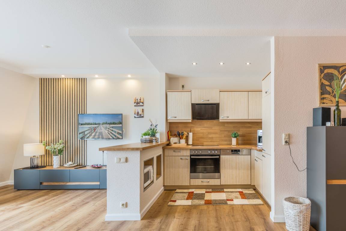 68 m² Ferienwohnung ∙ 2 Schlafzimmer ∙ 3 Gäste – Bild 2