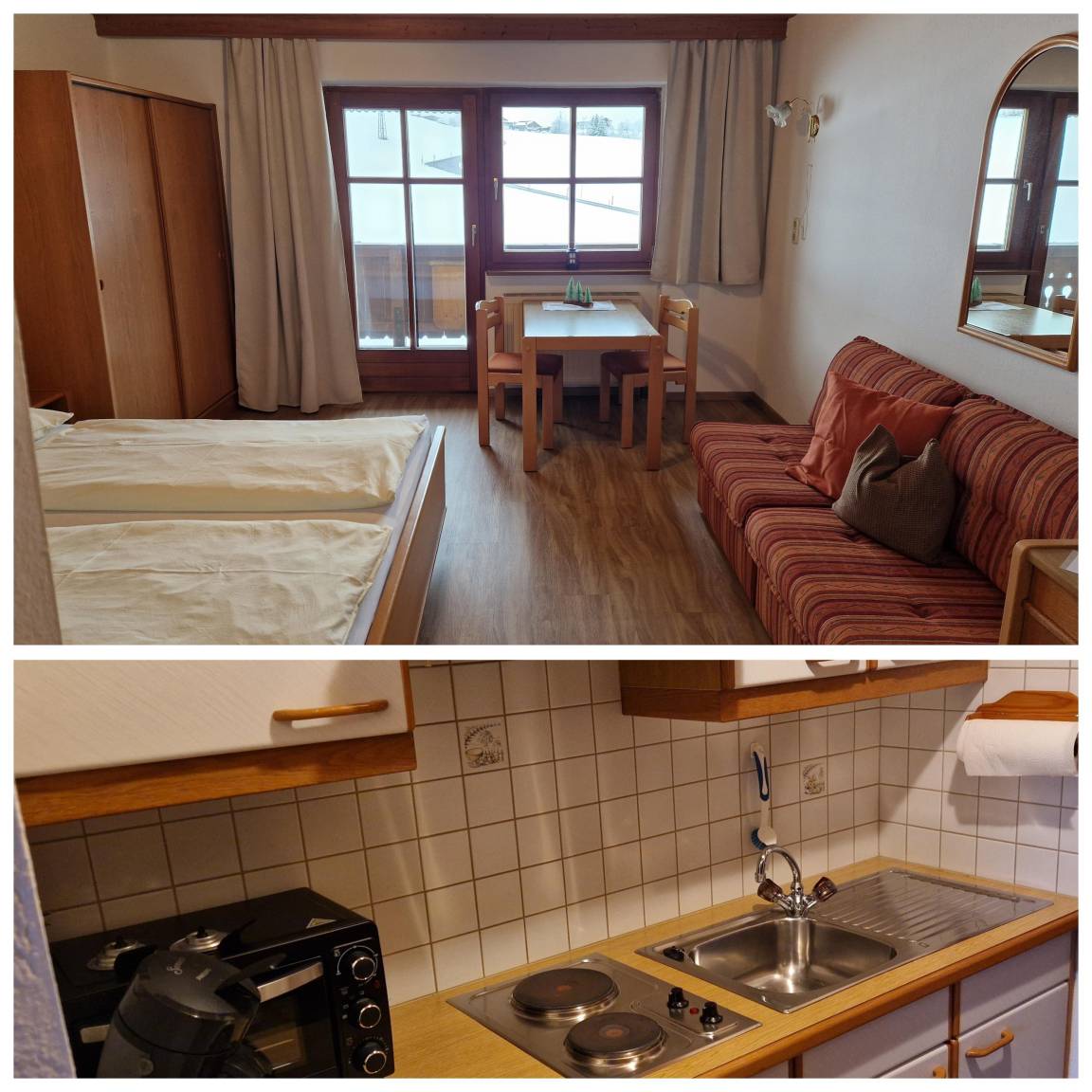Ferienwohnung ∙ 1 Schlafzimmer ∙ 2 Gäste - Kössen