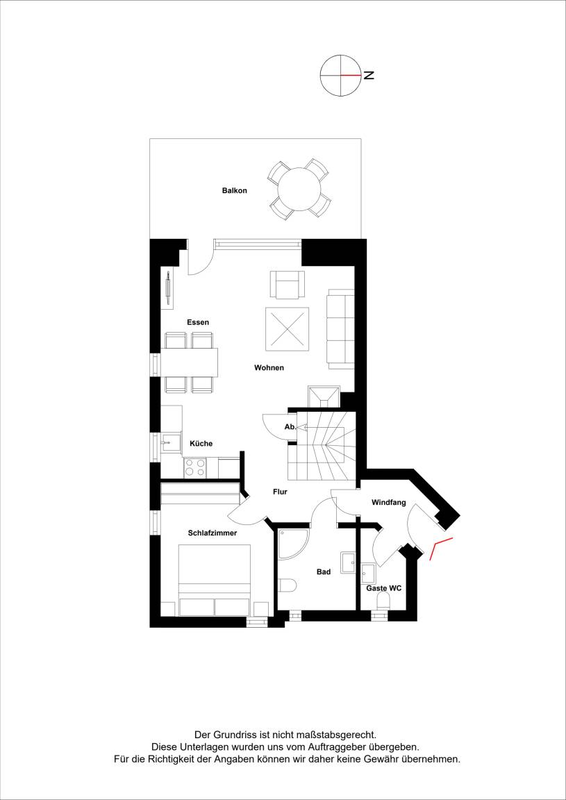 60 m² Ferienwohnung ∙ 2 Schlafzimmer ∙ 4 Gäste – Bild 15