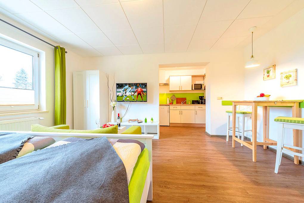 30 m² Ferienwohnung ∙ 1 Schlafzimmer ∙ 2 Gäste – Bild 4