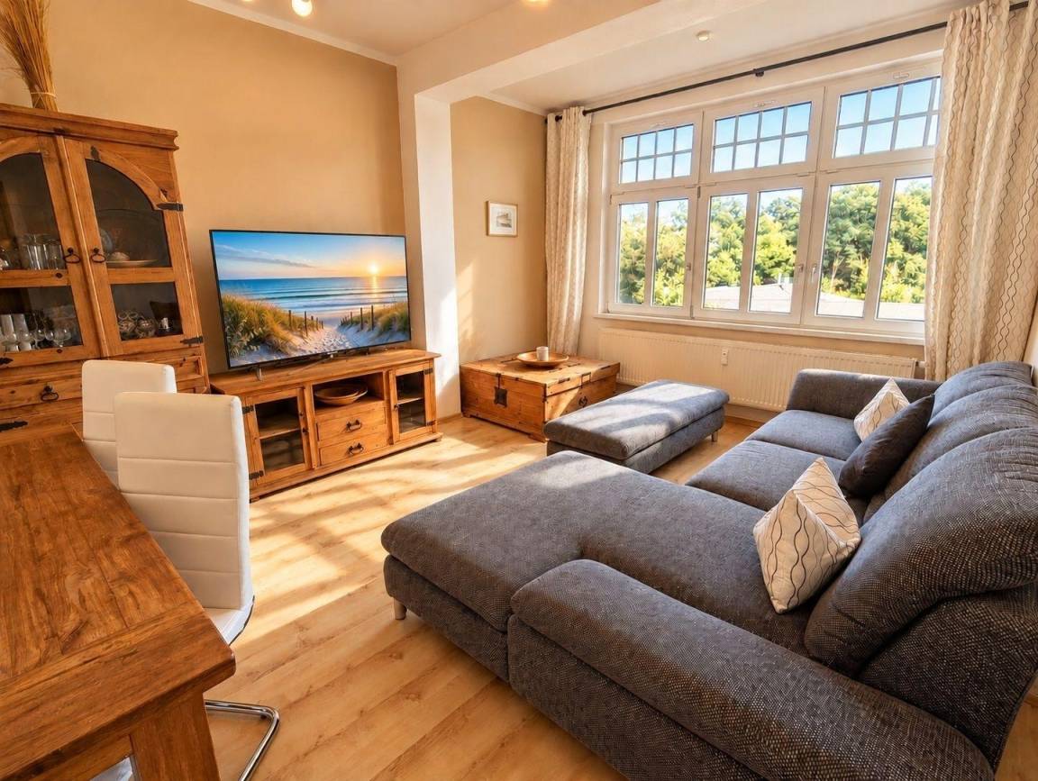 55 m&sup2; Ferienwohnung 1 Schlafzimmer 4 G&auml;ste