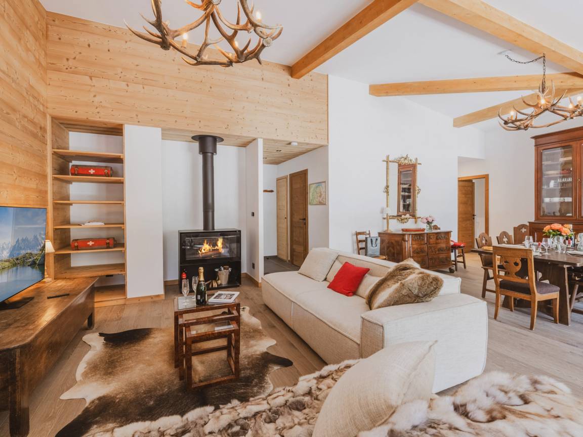 128 M² Apartment ∙ 3 Bedrooms ∙ 8 Guests - Chamonix-Mont-Blanc