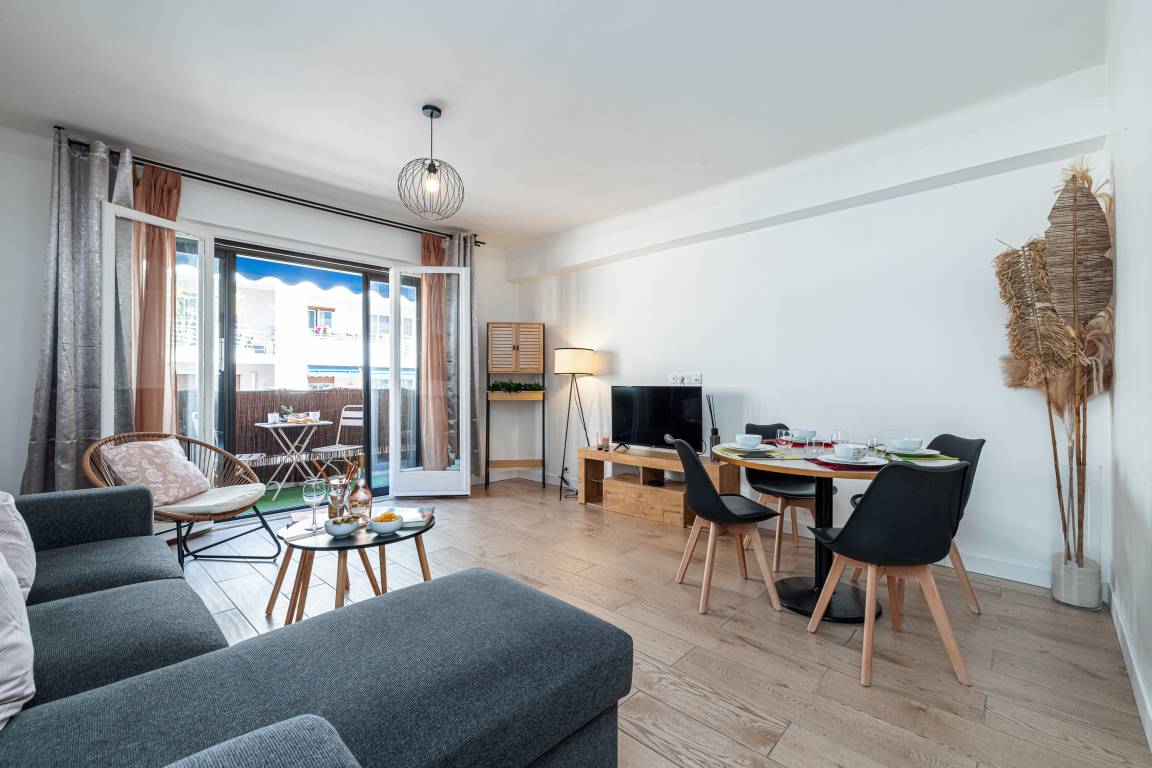 65 M² Appartement ∙ 2 Chambres ∙ 4 Personnes - Juan les Pins