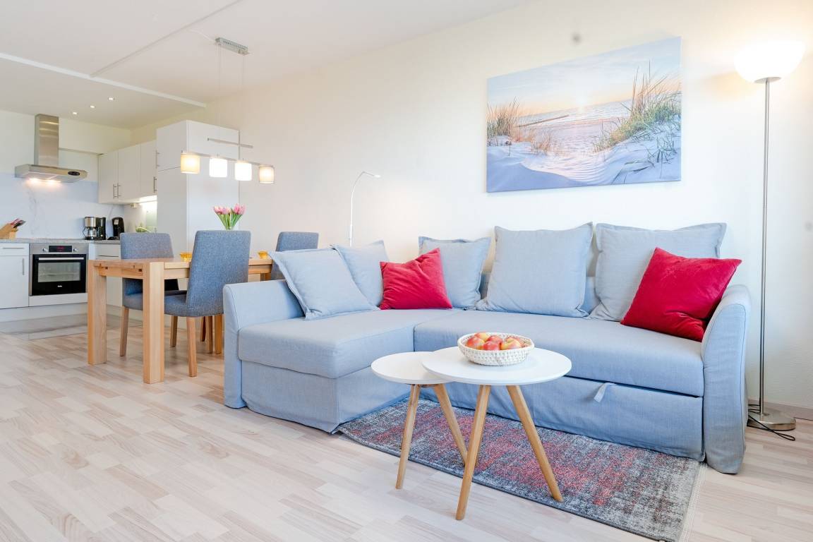 50 m² Ferienwohnung ∙ 1 Schlafzimmer ∙ 4 Gäste – Bild 3