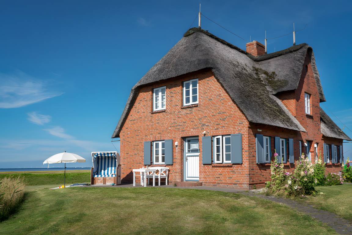 50 M² Ferienhaus ∙ 1 Schlafzimmer ∙ 2 Gäste - Langeneß