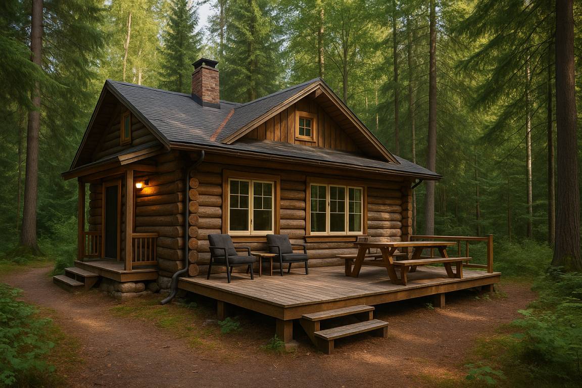 150 m² Lodge 3 Schlafzimmer 8 Gäste