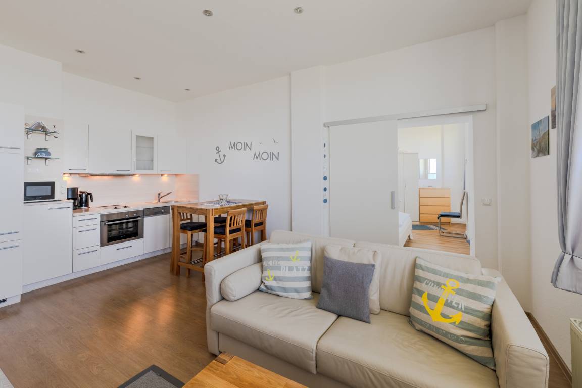 55 m&sup2; Ferienwohnung 1 Schlafzimmer 4 G&auml;ste