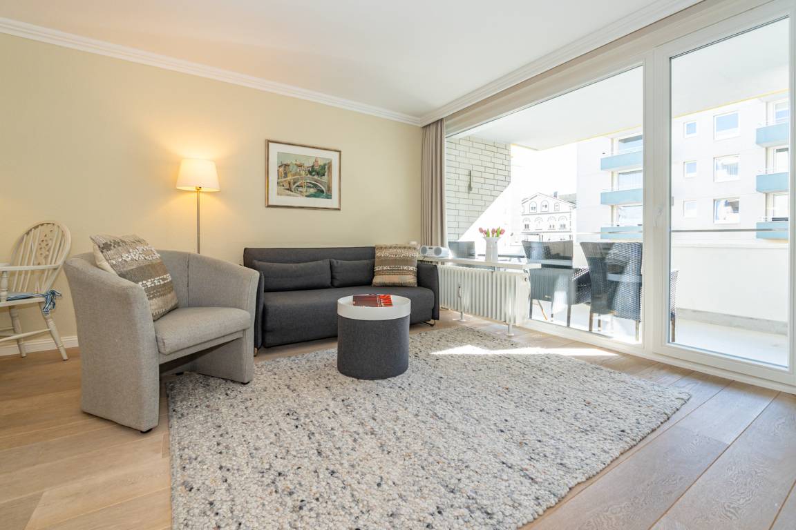 48 m² Ferienwohnung ∙ 1 Schlafzimmer ∙ 3 Gäste – Bild 1