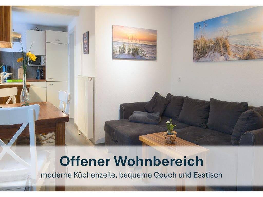 35 M² Ferienwohnung ∙ 2 Schlafzimmer ∙ 2 Gäste - Neuharlingersiel