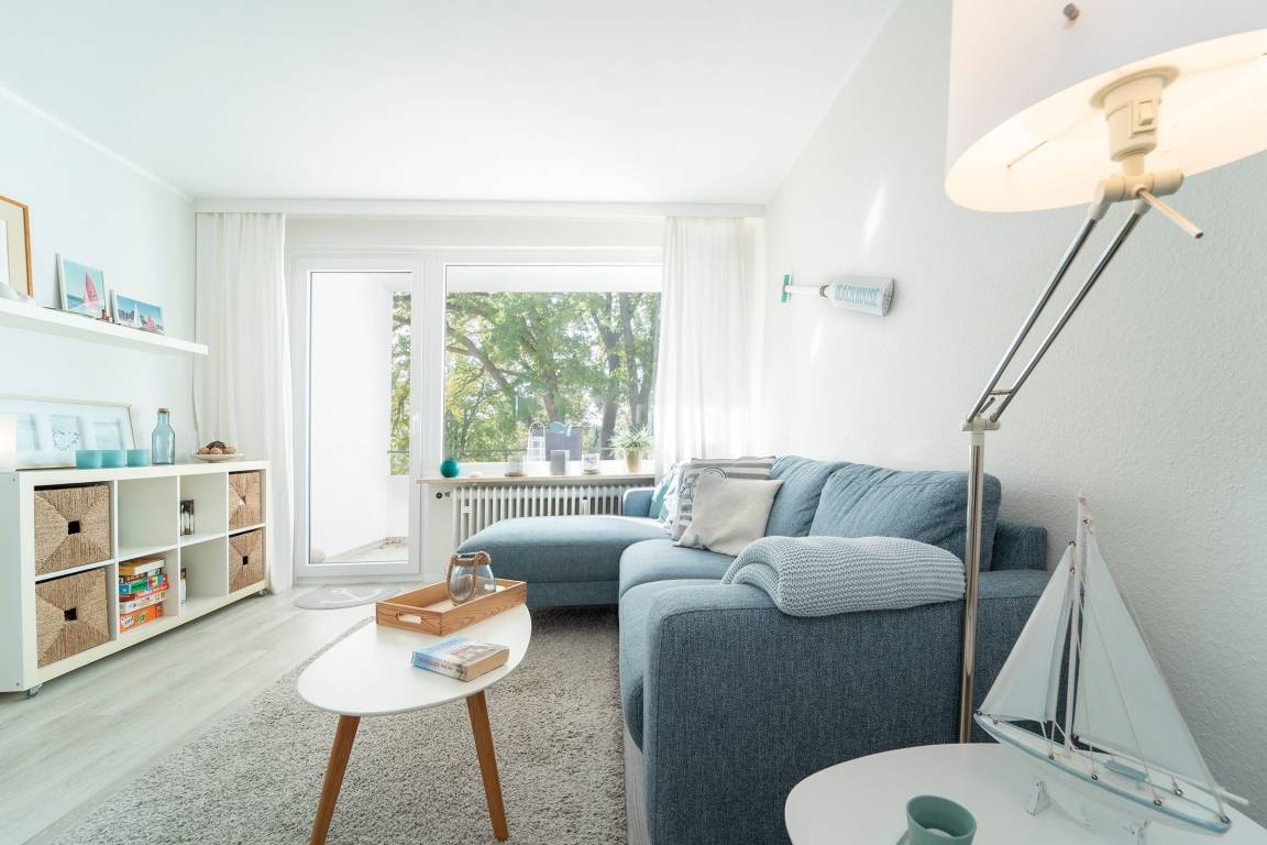 58 m² Ferienwohnung ∙ 2 Schlafzimmer ∙ 3 Gäste – Bild 1