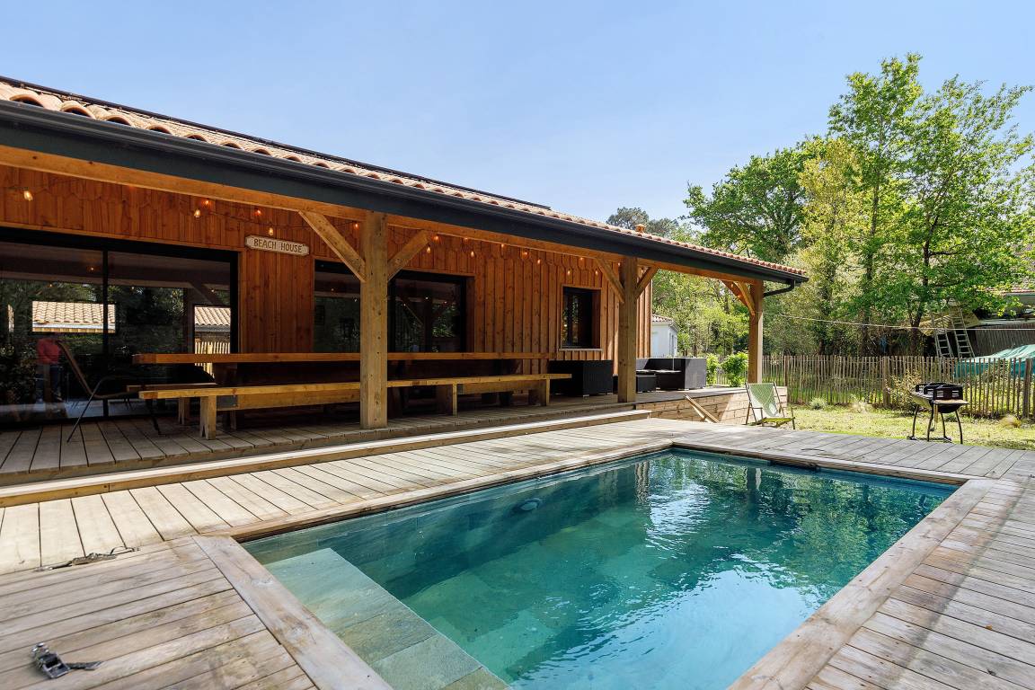105 M² Ferienhaus ∙ 5 Schlafzimmer ∙ 14 Gäste - Vendays-Montalivet