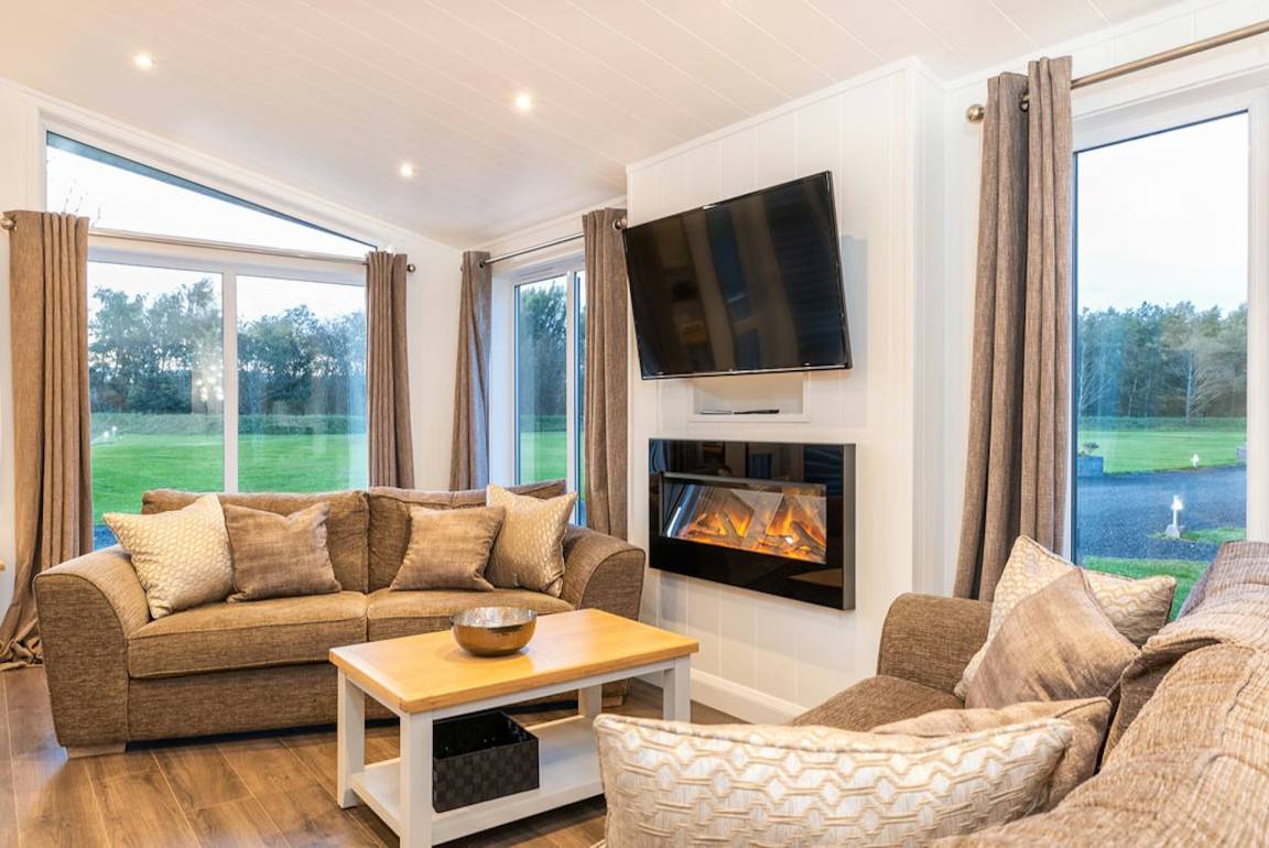 120 M² Chalé ∙ 3 Quartos ∙ 6 Hóspedes - Fife