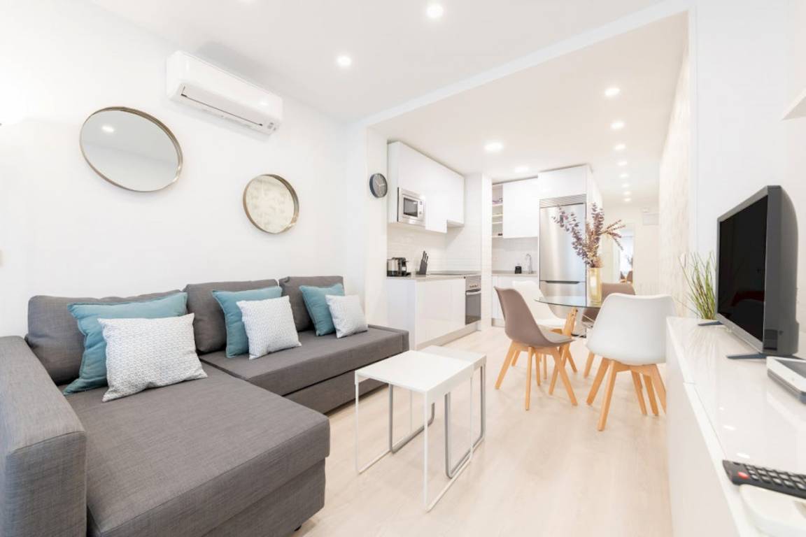 40 M² Apartamento ∙ 3 Huéspedes - Chueca